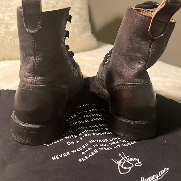 John Fluevog combat Boots - Picture 5 of 9